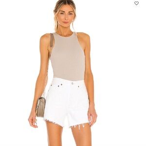 AGOLDE Parker Long Off White Denim Size 29